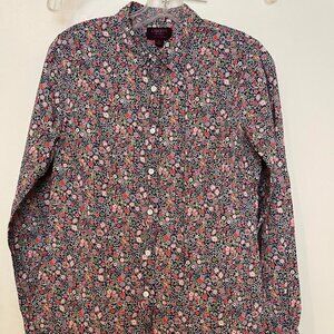 J. CREW LIBERTY SHIRT KAYOKO FLORAL